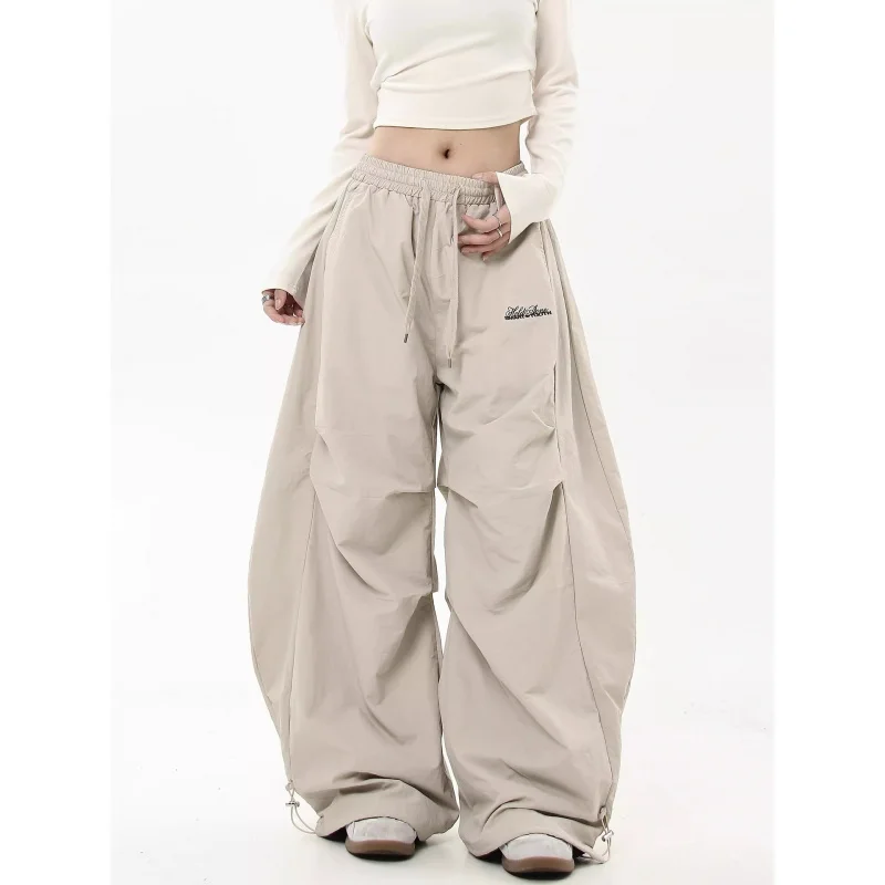 High-Grade Pleated Design Sense Paratrooper Workwear Casual Pants Female Spring and Autumn New American Retro Wide Leg Banana Ma
High-Grade Pleated Design Sense Paratrooper Workwear Casual Pants Female Spring and Autumn New American Retro Wide Leg Banana Ma