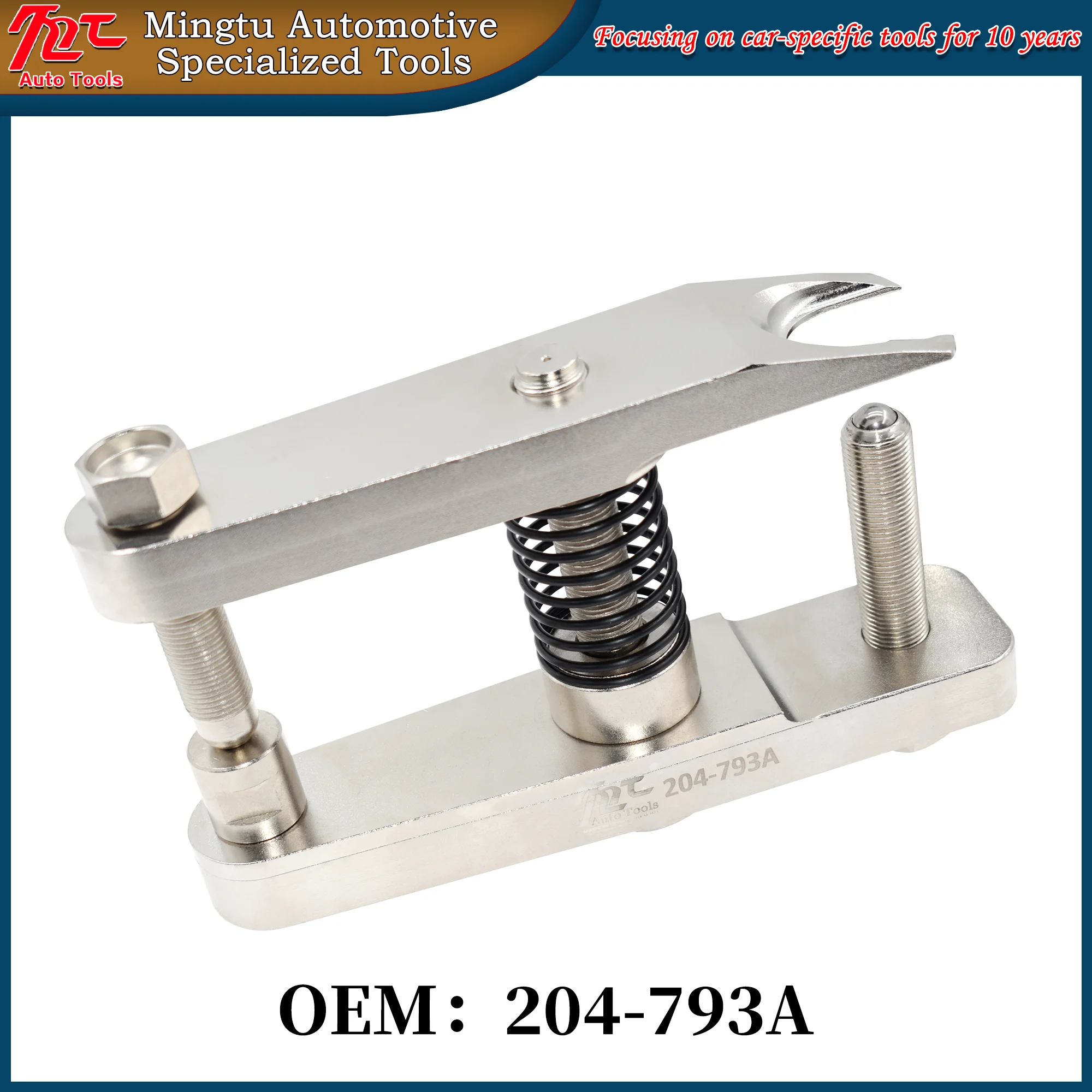 ISHNTL Ball Head Special Removal Tool For Land Rover Jaguar Ball Head Universal Joint Separator 204-793A
ISHNTL Ball Head Special Removal Tool For Land Rover Jaguar Ball Head Universal Joint Separator 204-793A