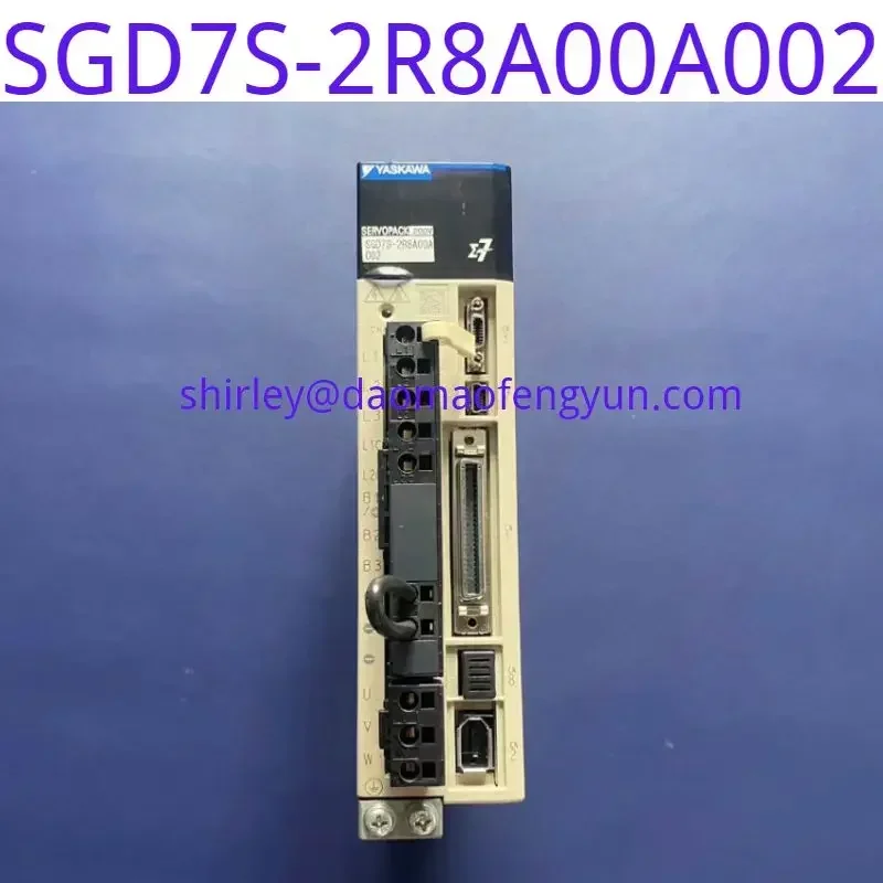 Used Original SGD7S-2R8A00A002 Yaskawa servo driver 7-series 400W
Used Original SGD7S-2R8A00A002 Yaskawa servo driver 7-series 400W