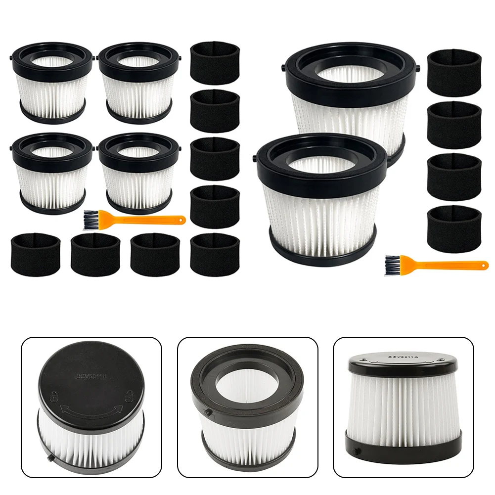 1 Set Washable Reusable Vacuum Cleaners Filters Foam Sleeve Filters With Brush For DCV501HB 20V Cordless Vacuum Cleaner Parts
1 Set Washable Reusable Vacuum Cleaners Filters Foam Sleeve Filters With Brush For DCV501HB 20V Cordless Vacuum Cleaner Parts