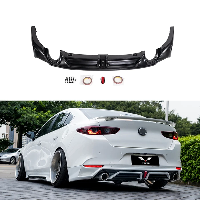 factory direct rear bumpers diffuser spoiler automotive parts rear diffuser universal for mazda3
factory direct rear bumpers diffuser spoiler automotive parts rear diffuser universal for mazda3