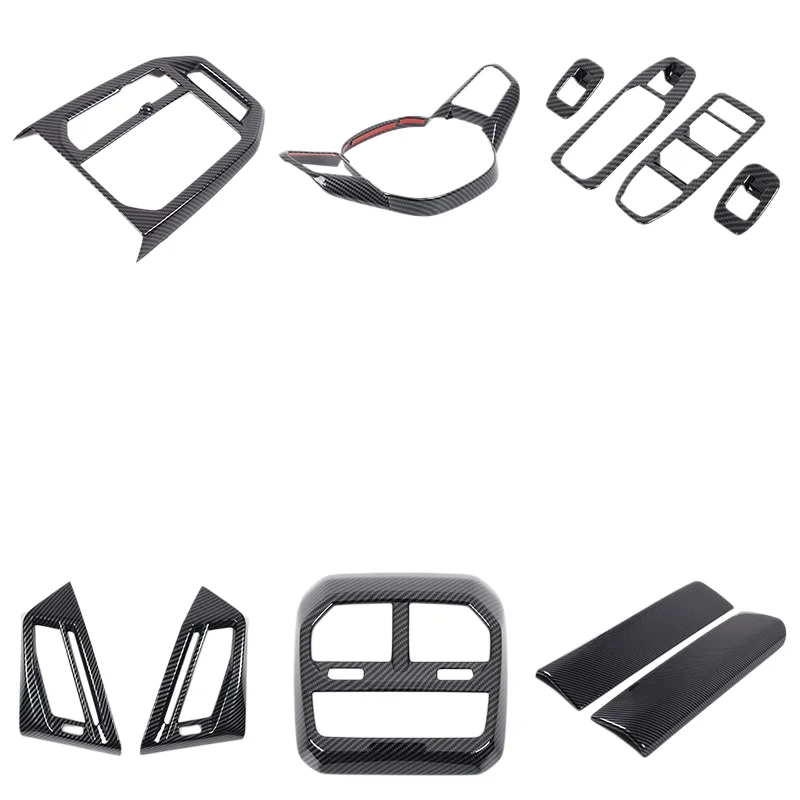 For BMW iX40 i20 2022-2024 ABS Carbon Fiber Interior Kit Steering Wheel Dashboard Console Gear Shift Panel Cover Trim Stickers
For BMW iX40 i20 2022-2024 ABS Carbon Fiber Interior Kit Steering Wheel Dashboard Console Gear Shift Panel Cover Trim Stickers