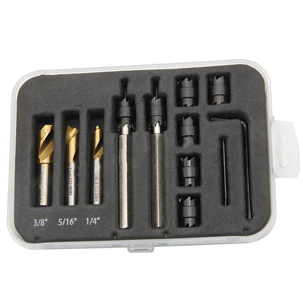 13pcs Spot Weld Drill Bits Set 6.5mm 8mm 10mm HSS Spot-Weld Cutter Welding Drill Bit Countersink Bit Power Tool Accessories
13pcs Spot Weld Drill Bits Set 6.5mm 8mm 10mm HSS Spot-Weld Cutter Welding Drill Bit Countersink Bit Power Tool Accessories