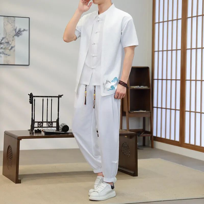 Shirts + trousers 2025 summer new style Sportswear Men's fashion Sets Male shirts Casual Shirts Two Piece Outfits Suit men
Shirts + trousers 2025 summer new style Sportswear Men's fashion Sets Male shirts Casual Shirts Two Piece Outfits Suit men