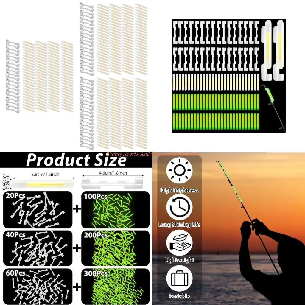 C4DE Bright Fishing Light with Attachments Clip Fishing Tip Light Green Fluorescent Light for Night Fishing
C4DE Bright Fishing Light with Attachments Clip Fishing Tip Light Green Fluorescent Light for Night Fishing