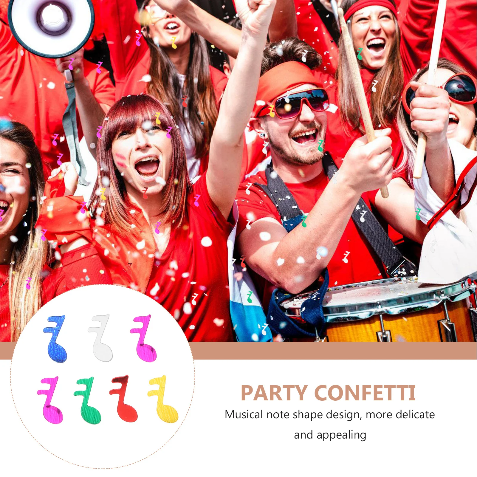 1Pack Musical Note Confetti Premium Quality Colorful Party Decoration for Birthday Wedding Shower Music Themed Confetti
1Pack Musical Note Confetti Premium Quality Colorful Party Decoration for Birthday Wedding Shower Music Themed Confetti
