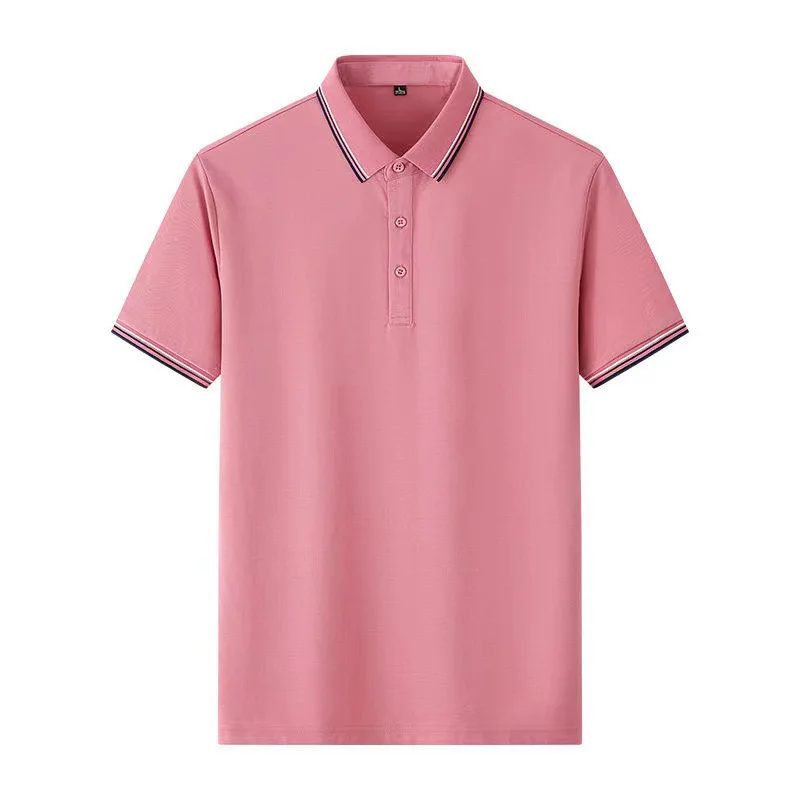 Summer high-end short sleeve polo shirt lapel men's and women's t-shirt overalls factory clothes
Summer high-end short sleeve polo shirt lapel men's and women's t-shirt overalls factory clothes