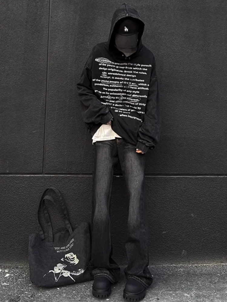 Waed Bla ey Jeans Men's Autumn Winter High Street Micro Flared Pants Slim Fit Cleanfit Trousers Youth Wear Long Pants
Waed Bla ey Jeans Men's Autumn Winter High Street Micro Flared Pants Slim Fit Cleanfit Trousers Youth Wear Long Pants