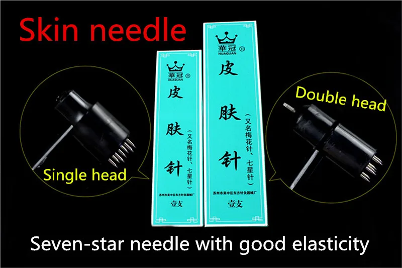 Medical Huaguan Single-head Skin Needle Double-head Plum Blossom Needle Seven-star Needle Bloodletting Needle Cupping and Acupun
Medical Huaguan Single-head Skin Needle Double-head Plum Blossom Needle Seven-star Needle Bloodletting Needle Cupping and Acupun