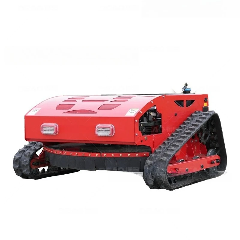 Remote control crawler type self-propelled four-wheel drive lawn mower, household agricultural small automatic lawn mower
Remote control crawler type self-propelled four-wheel drive lawn mower, household agricultural small automatic lawn mower