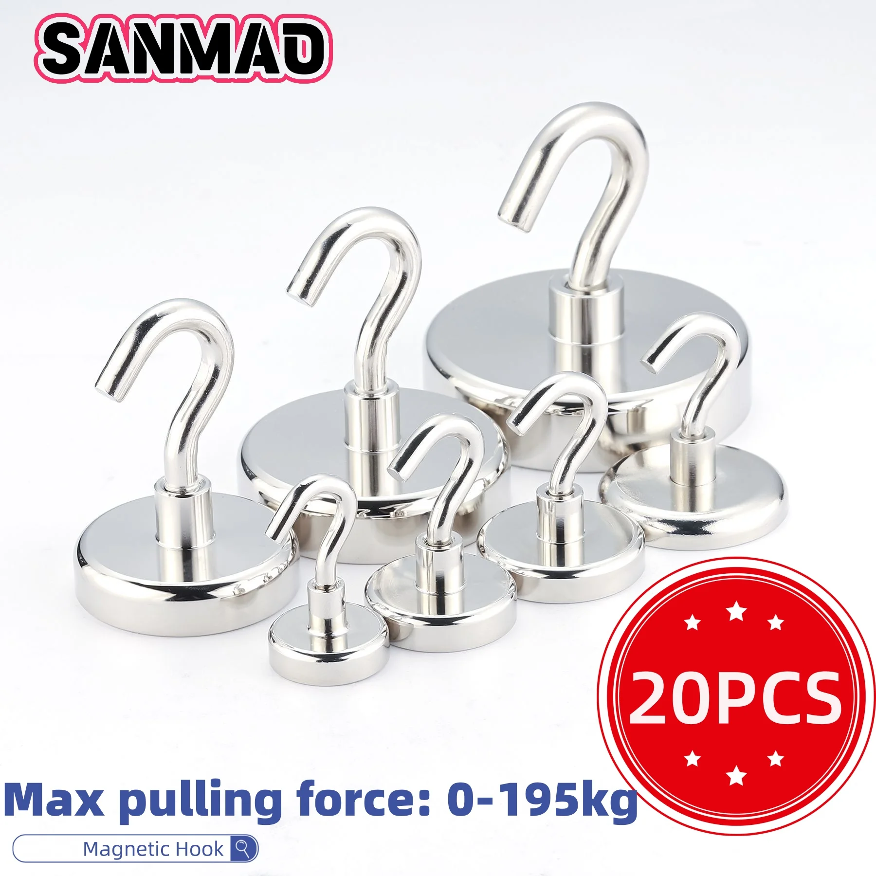 Home Decoration Key Holder Super Strong Neodymium Magnetic Hook Ring Metal Magnet with Curved Hook Hanger Fridge 2pcs/5pcs/10pcs
Home Decoration Key Holder Super Strong Neodymium Magnetic Hook Ring Metal Magnet with Curved Hook Hanger Fridge 2pcs/5pcs/10pcs