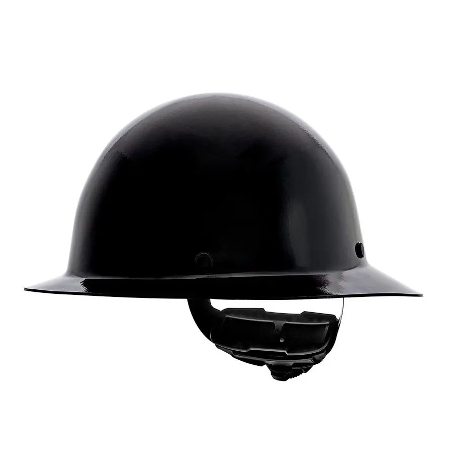 Skullgard FullBrim Hard Hat with Suspension NonSlotted Cap, Made of Phenolic Resin, Radiant Heat Loads up to 350F, Standard Size
Skullgard FullBrim Hard Hat with Suspension NonSlotted Cap, Made of Phenolic Resin, Radiant Heat Loads up to 350F, Standard Size