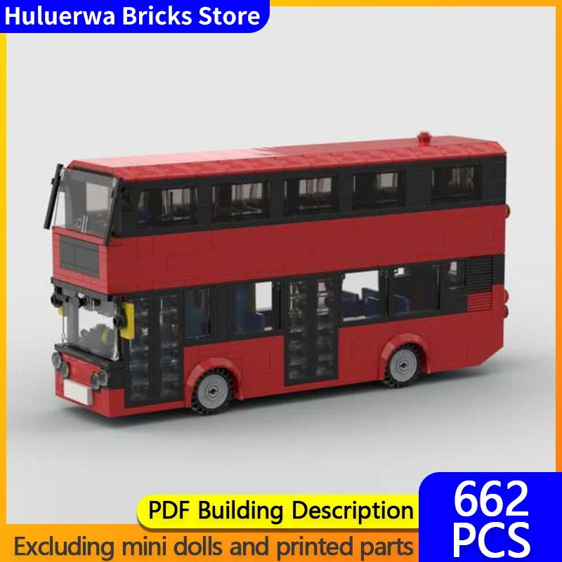 City Car Model MOC Building Bricks City Double Decker Bus Modular Technology Gifts Holiday Assemble Children Toys Suit
City Car Model MOC Building Bricks City Double Decker Bus Modular Technology Gifts Holiday Assemble Children Toys Suit