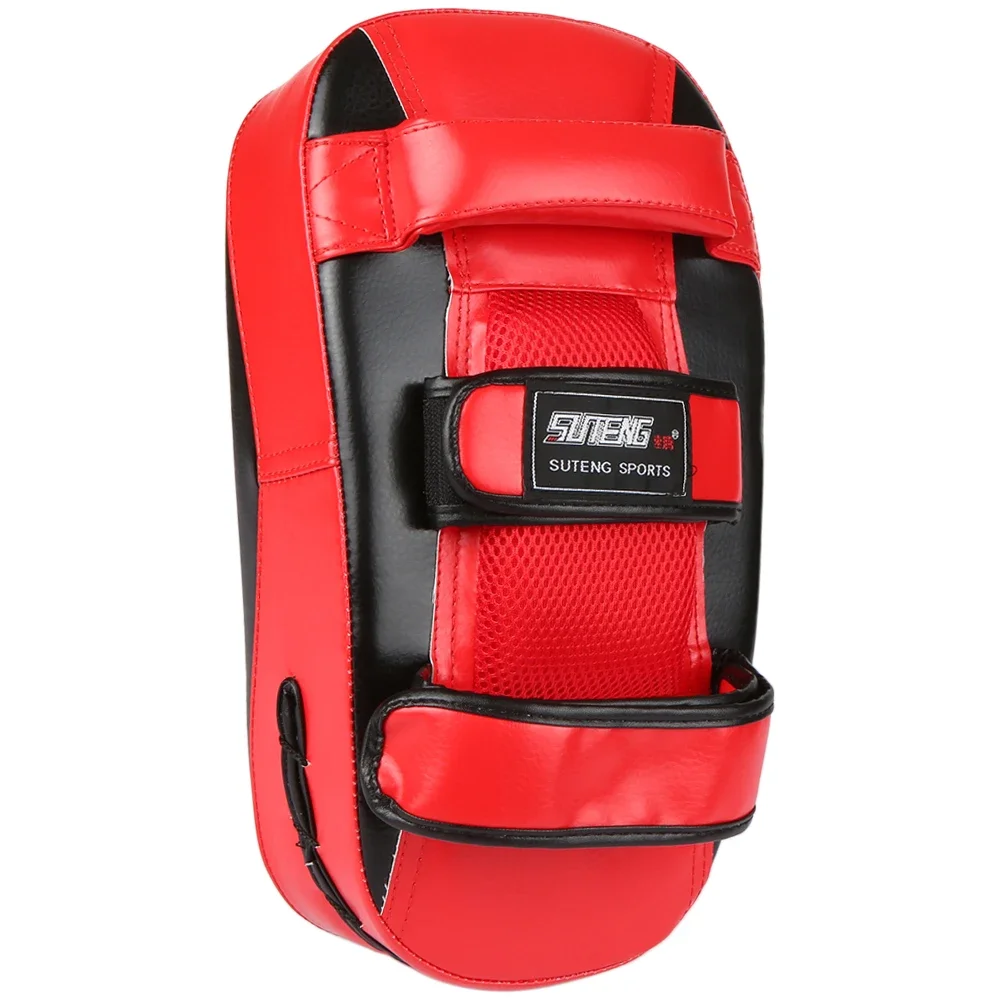 Boxing Glove Kick Boxing Muay Thai Punching Pad Curved Strike Shield Boxing Training Mitt Punching Pad Sports Practice Equipment
Boxing Glove Kick Boxing Muay Thai Punching Pad Curved Strike Shield Boxing Training Mitt Punching Pad Sports Practice Equipment