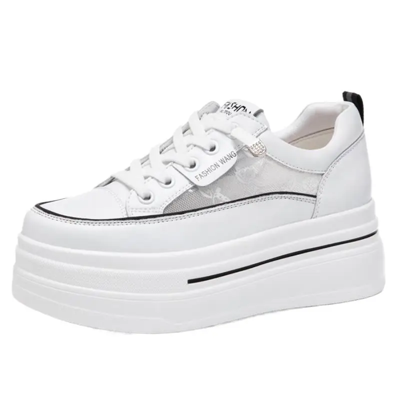 2026 7cm Air Mesh Microfiber Leather Women Breathable Vulcanize Shoes Chunky Sneakers Vulcanize Platform Wedge Skateboard
2026 7cm Air Mesh Microfiber Leather Women Breathable Vulcanize Shoes Chunky Sneakers Vulcanize Platform Wedge Skateboard