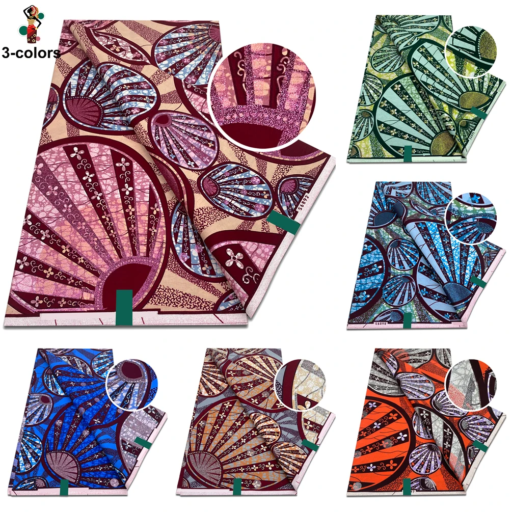 Мягкая новейшая африканская ткань Grand Golden Wax, высокое качество, женская Pagne Flash, золотой принт, батик, Анкара, блестящий золотой супер ткань
Мягкая новейшая африканская ткань Grand Golden Wax, высокое качество, женская Pagne Flash, золотой принт, батик, Анкара, блестящий золотой супер ткань