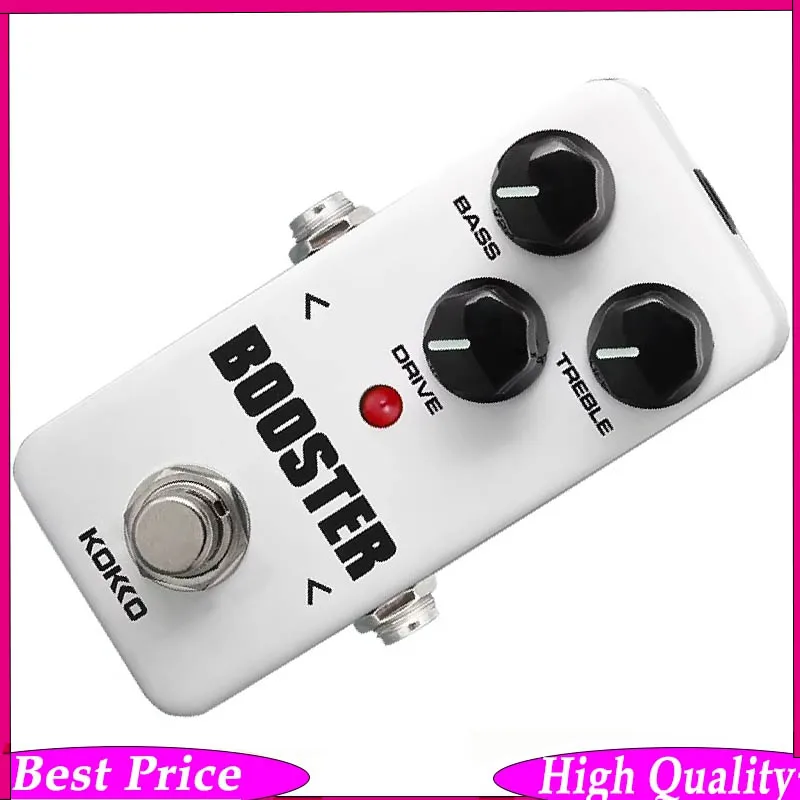 KOKKO FBS-2 Mini Booster Guitar Effect Pedal Pure Signal Boost Clean Gain for Electric Guitar True Bypass Portable Guitar Pedal
KOKKO FBS-2 Mini Booster Guitar Effect Pedal Pure Signal Boost Clean Gain for Electric Guitar True Bypass Portable Guitar Pedal