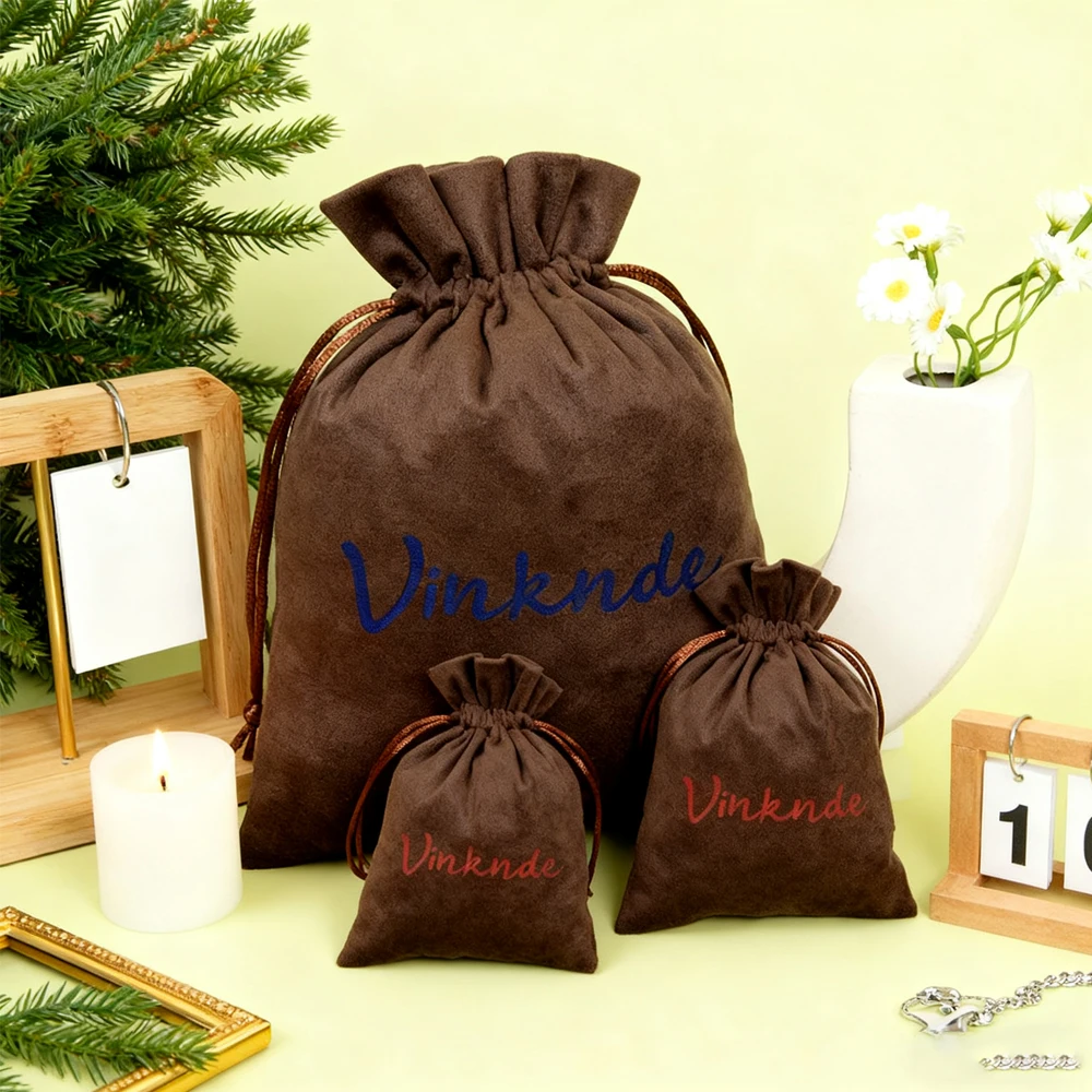 100pcs Bulk Custom Logo Printed Drawstring Velvet Bags Lipstick Cosmetic Packaging Bag Soft Necklace Earrings Jewelry Dust Pouch
100pcs Bulk Custom Logo Printed Drawstring Velvet Bags Lipstick Cosmetic Packaging Bag Soft Necklace Earrings Jewelry Dust Pouch