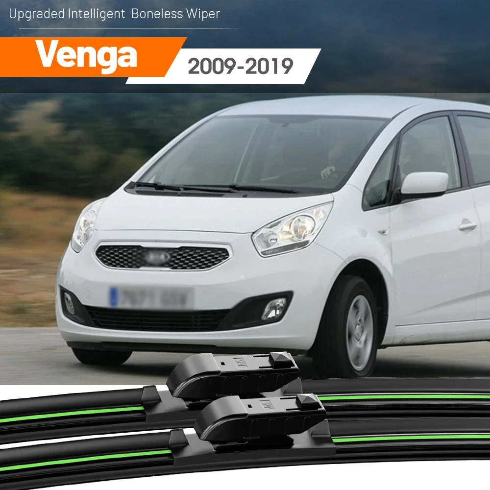 2pcs For Kia Venga 2009-2019 Front Windshield Wiper Blades 2010 2011 2012 2015 2017 2018 Windscreen Window Accessories
2pcs For Kia Venga 2009-2019 Front Windshield Wiper Blades 2010 2011 2012 2015 2017 2018 Windscreen Window Accessories