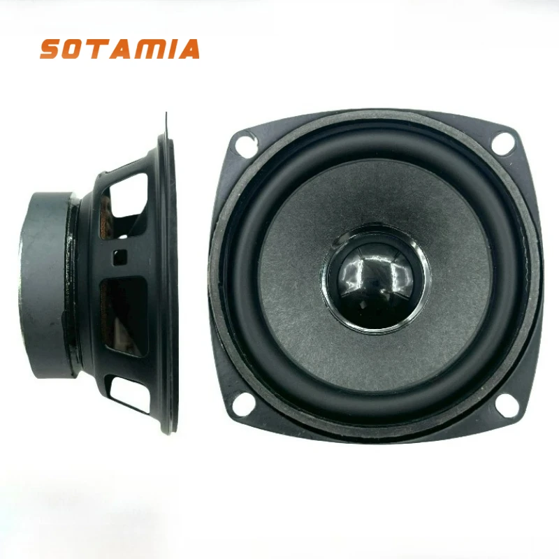 SOTAMIA 2 шт. 3-дюймовый мини-аудио громкоговоритель полного диапазона 4 Ом 15 Вт автомобильный динамик с резиновым краем мультимедийный Bluetooth музыкальный динамик
SOTAMIA 2 шт. 3-дюймовый мини-аудио громкоговоритель полного диапазона 4 Ом 15 Вт автомобильный динамик с резиновым краем мультимедийный Bluetooth музыкальный динамик