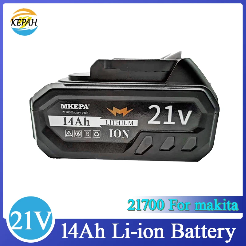 21700 Аккумуляторная батарея для инструментов для замены BL1850B L1840 с Makita 21 В 14 Ач. Подходит для аккумуляторных инструментов серии 21 В с BMS
21700 Аккумуляторная батарея для инструментов для замены BL1850B L1840 с Makita 21 В 14 Ач. Подходит для аккумуляторных инструментов серии 21 В с BMS
