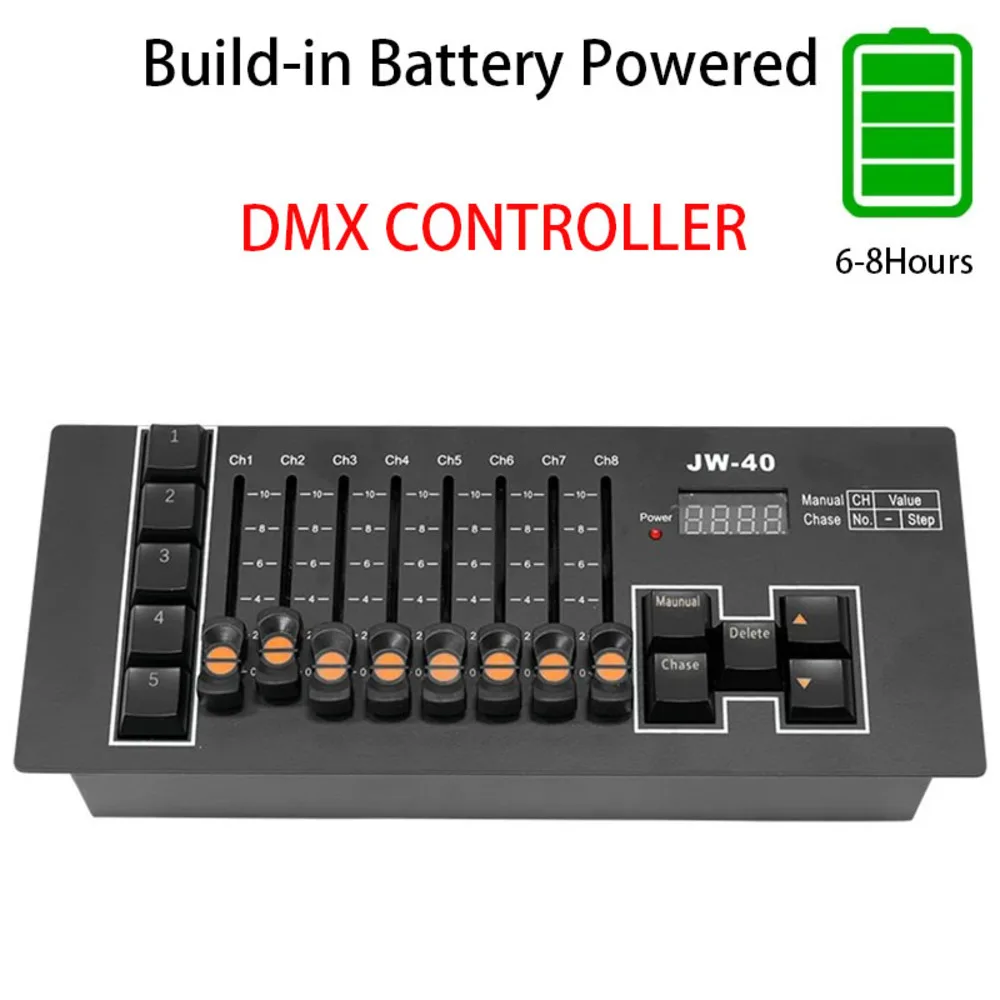 Сценическое освещение Мини-консоль DMX DMX512 Машина Светодиодный контроллер освещения с подвижной головкой Питание от батареи для свадьбы Беспроводной светодиодный Par
Сценическое освещение Мини-консоль DMX DMX512 Машина Светодиодный контроллер освещения с подвижной головкой Питание от батареи для свадьбы Беспроводной светодиодный Par