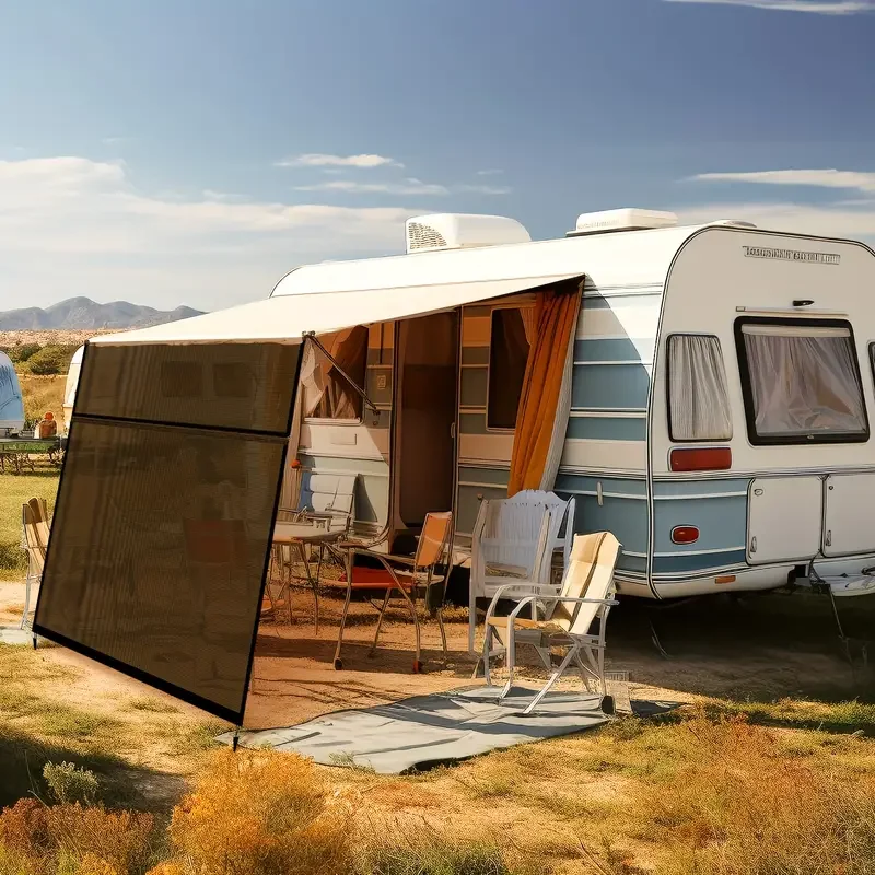 1set RV Sunshade 8x15.3ft PVC Mesh Fabric UV-Resistant Windproof Sunshade Net Motorhome Sunshade Cover Accessory Kits
1set RV Sunshade 8x15.3ft PVC Mesh Fabric UV-Resistant Windproof Sunshade Net Motorhome Sunshade Cover Accessory Kits