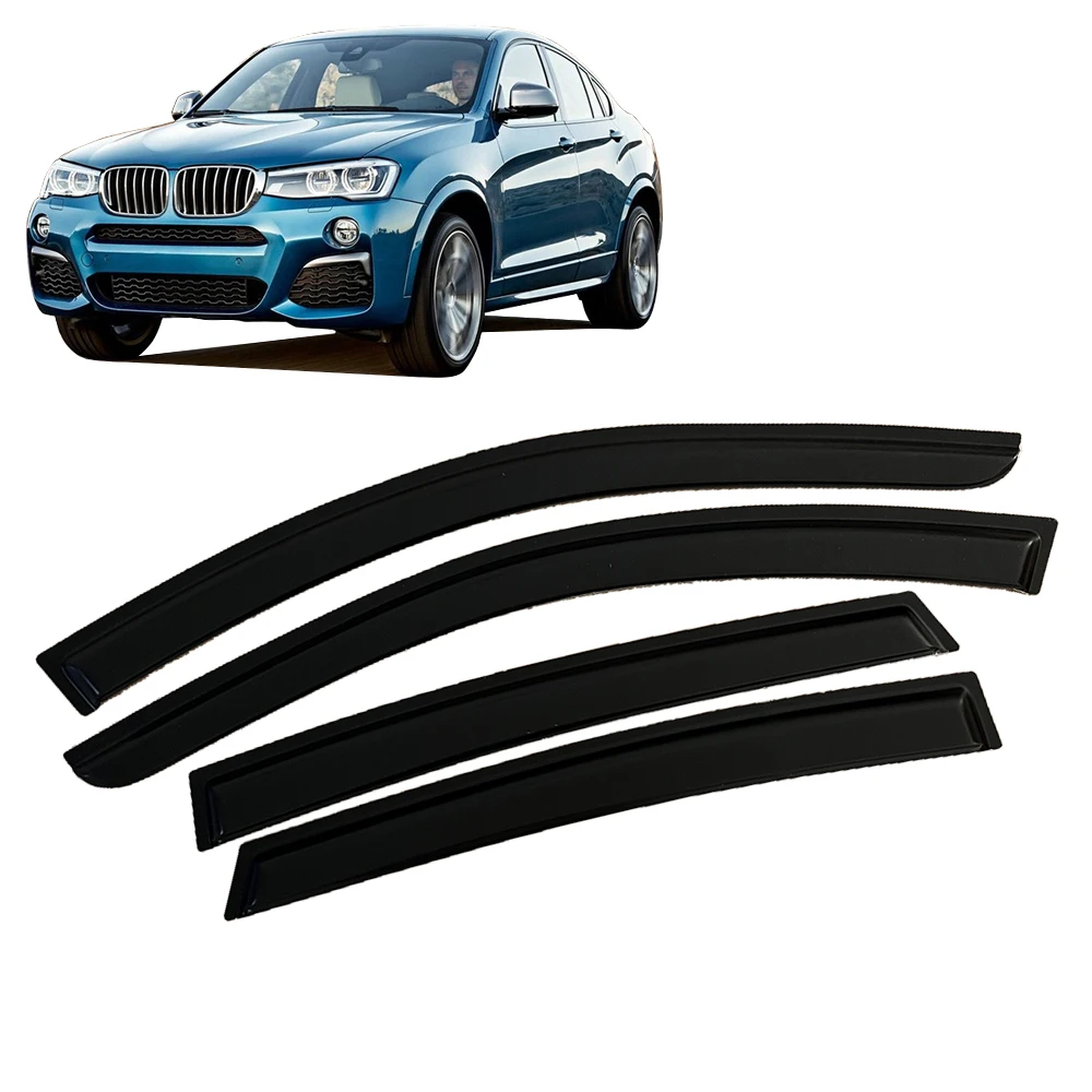 Window Visor for BMW X4 F26 2014 2015 2016 2017 2018 Wind Deflectors Rain Guards Door Visor Vent Shades Ventvisor Sun Rain Vent
Window Visor for BMW X4 F26 2014 2015 2016 2017 2018 Wind Deflectors Rain Guards Door Visor Vent Shades Ventvisor Sun Rain Vent
