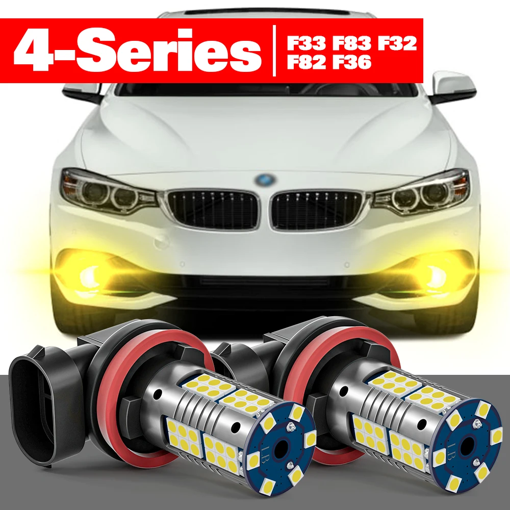For BMW 4 Series F33 F83 F32 F82 F36 2013-2018 Accessories 2pcs LED Fog Light 2014 2015 2016 2017
For BMW 4 Series F33 F83 F32 F82 F36 2013-2018 Accessories 2pcs LED Fog Light 2014 2015 2016 2017