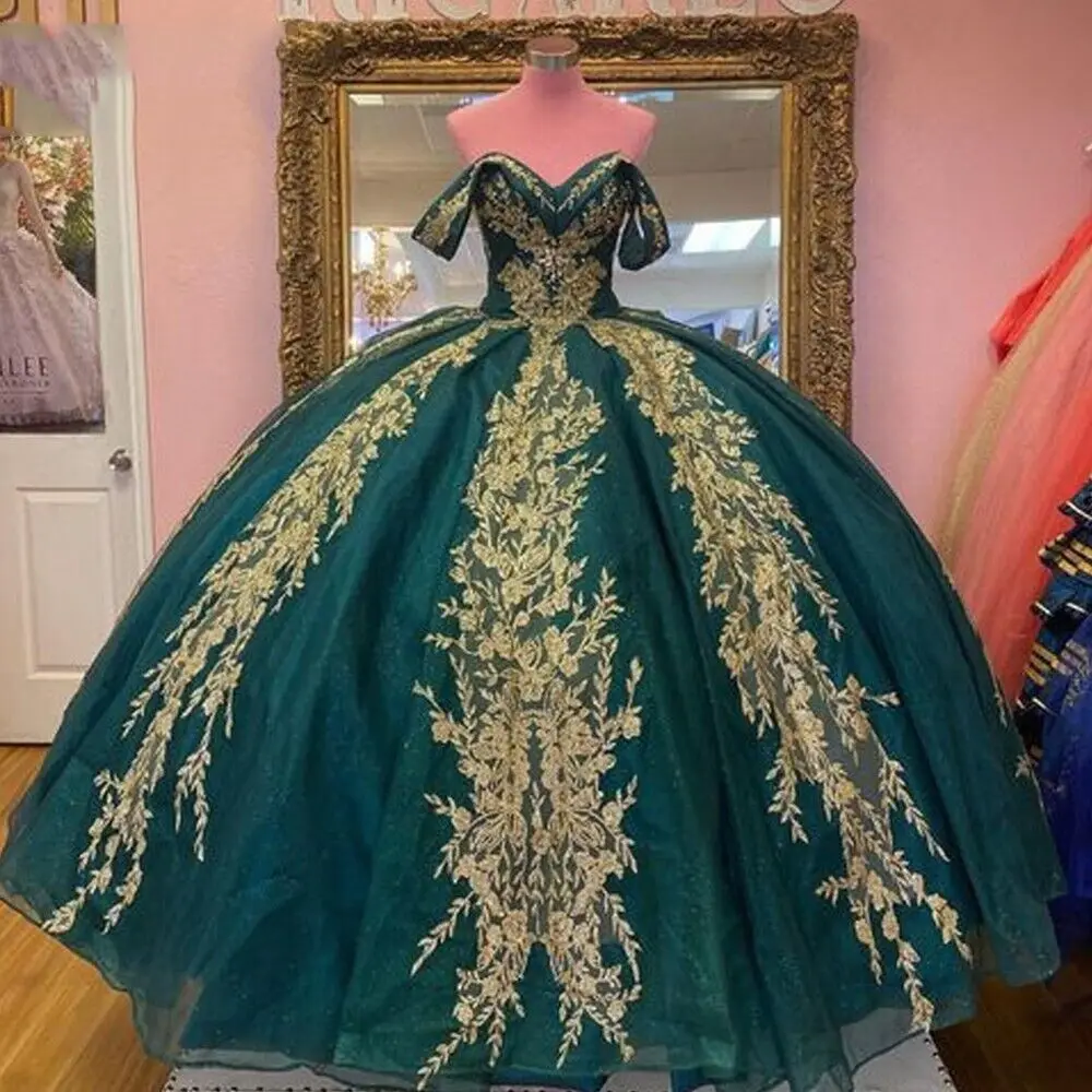 ANGELSBRIDEP Dark Green Quinceanera Dress Appliques Prom Dresses For Girl Graduation Birthday Party Gowns Vestido De 15 Anos HOT
ANGELSBRIDEP Dark Green Quinceanera Dress Appliques Prom Dresses For Girl Graduation Birthday Party Gowns Vestido De 15 Anos HOT