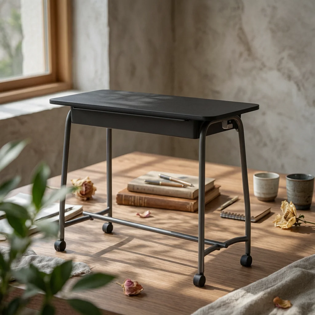 Mobile Training Desk Caster Wheels Rectangular Training Desk Mobile Conference Table Modular Office Furniture Flat Tabletop
Mobile Training Desk Caster Wheels Rectangular Training Desk Mobile Conference Table Modular Office Furniture Flat Tabletop