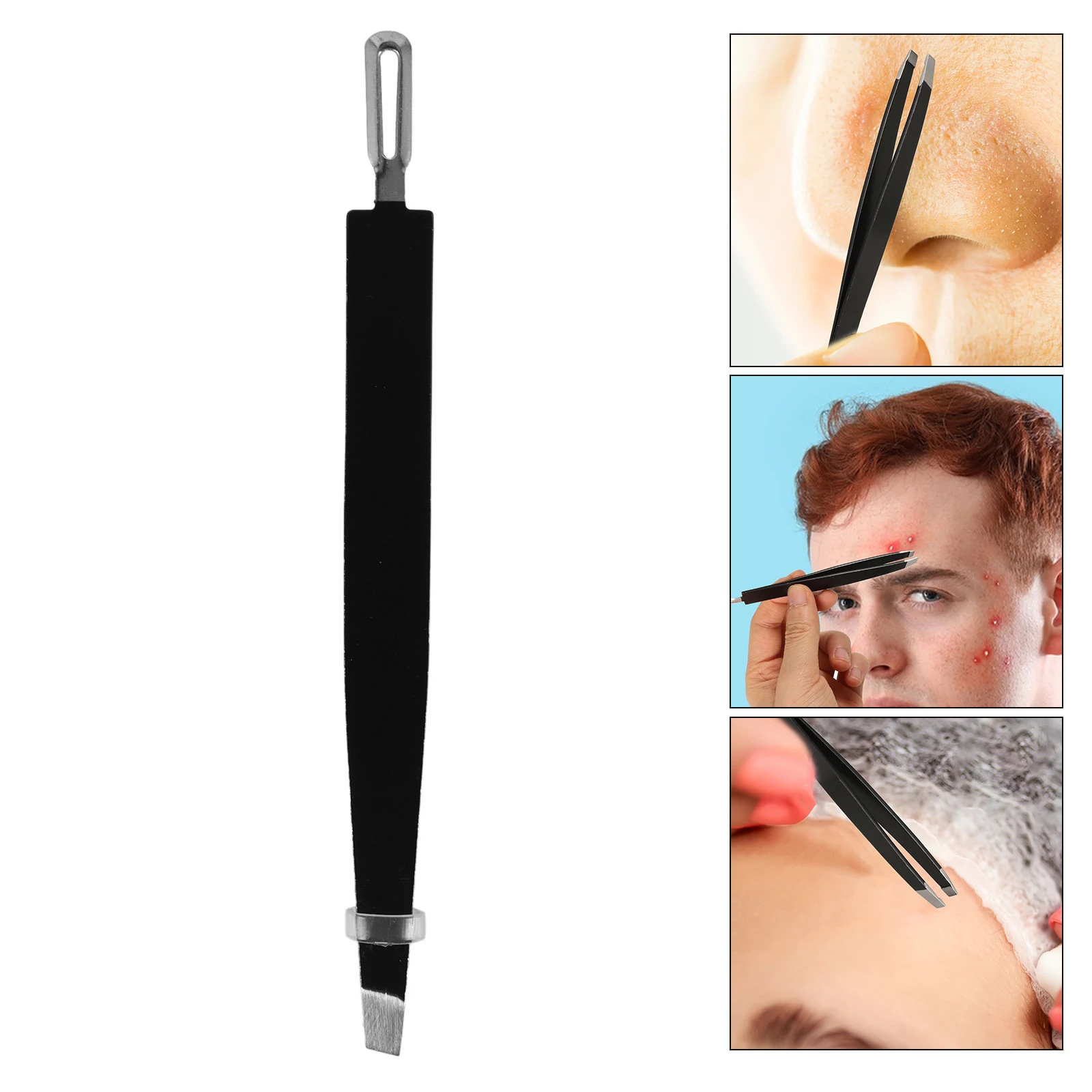 Eyebrow Clip Acne False Eyelash Pick Tweezer Multifunction Tool Stainless Steel Makeup Tweezers
Eyebrow Clip Acne False Eyelash Pick Tweezer Multifunction Tool Stainless Steel Makeup Tweezers