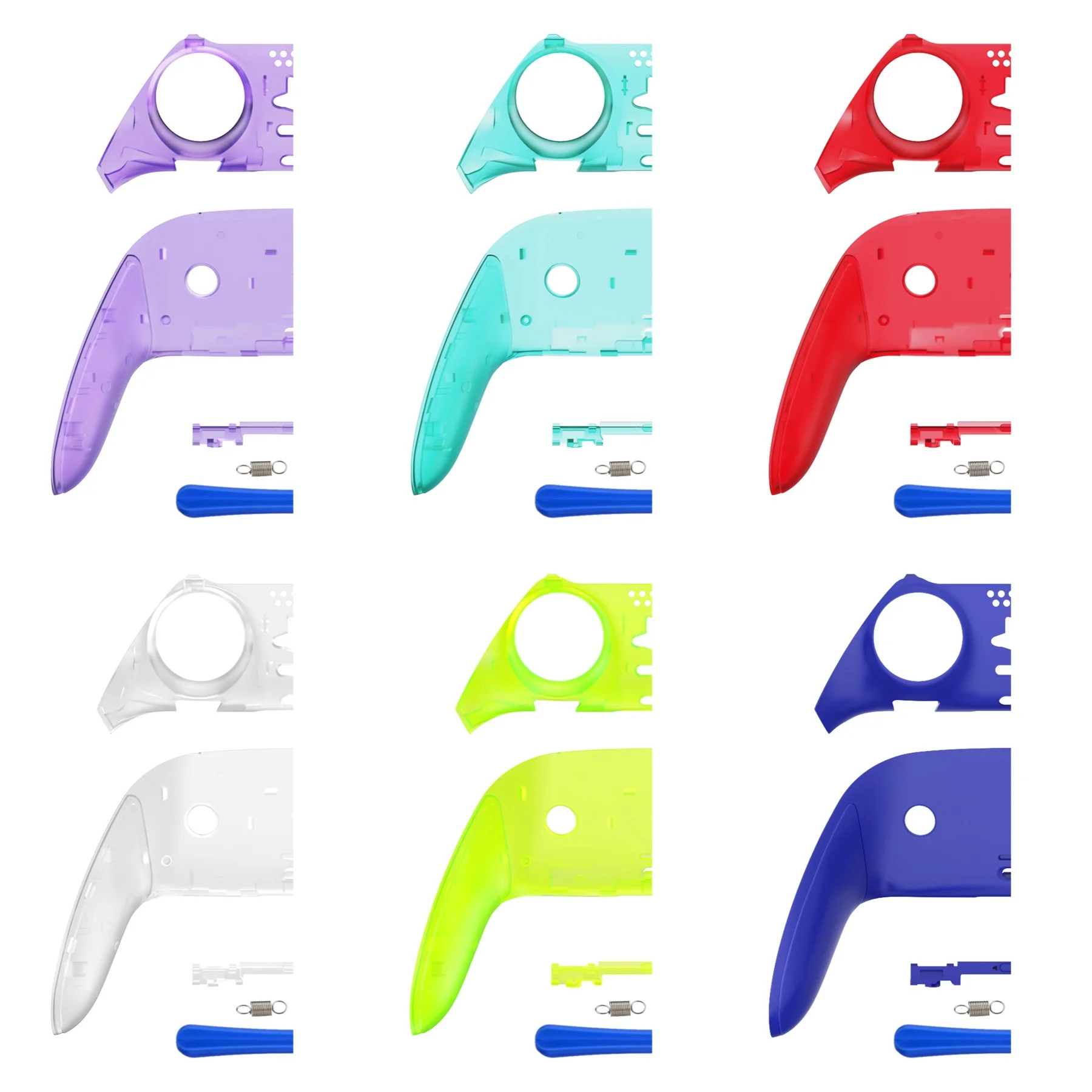 eXtremeRate DIY Replacement Front Back Clip Shell compatible with ps5 Edge Controller Emerald Green Decorative Trim Shell
eXtremeRate DIY Replacement Front Back Clip Shell compatible with ps5 Edge Controller Emerald Green Decorative Trim Shell