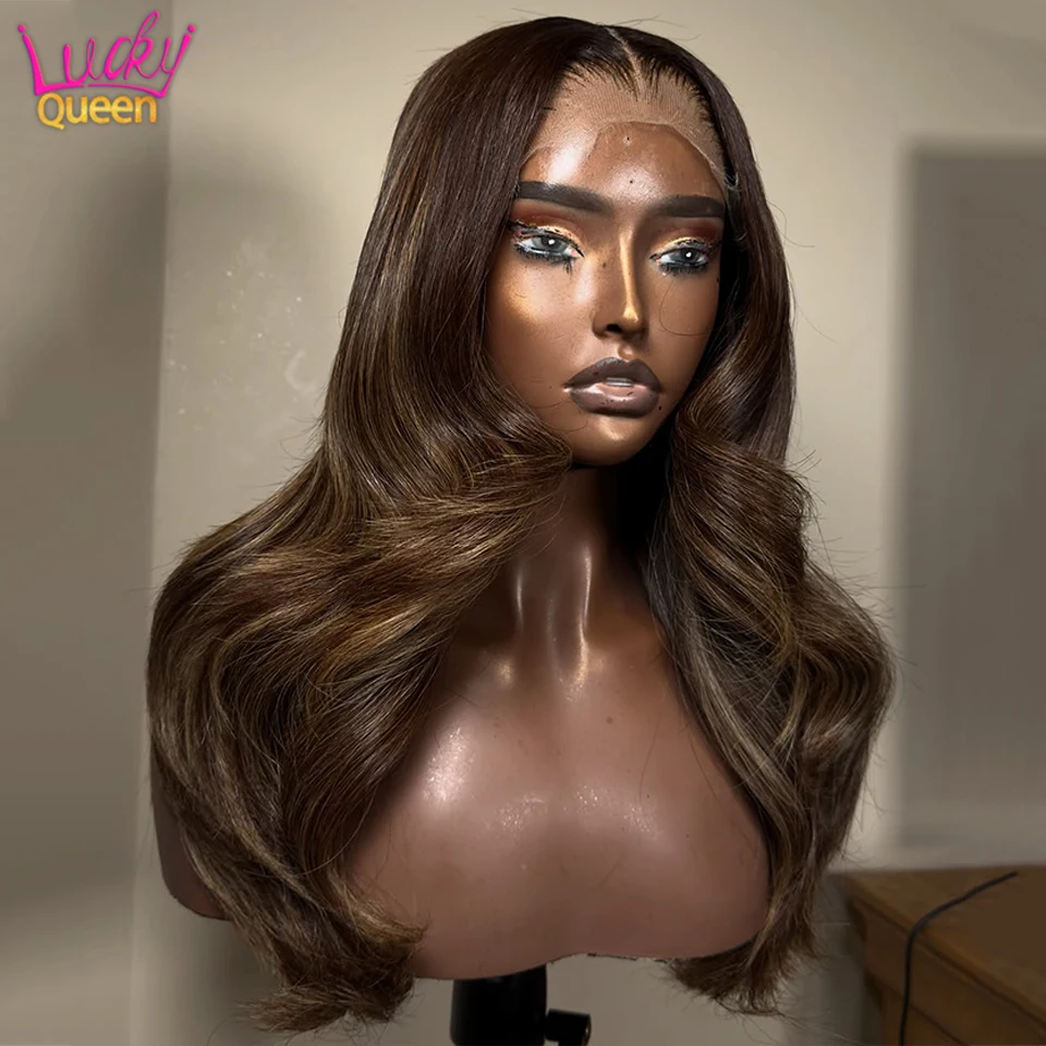 14A Upgrade Human Hair Wig Ombre Brown Blonde 13x6 13x4 HD Lace Front Human Wig For Women Pre Plucked Body Wave Glueless
14A Upgrade Human Hair Wig Ombre Brown Blonde 13x6 13x4 HD Lace Front Human Wig For Women Pre Plucked Body Wave Glueless