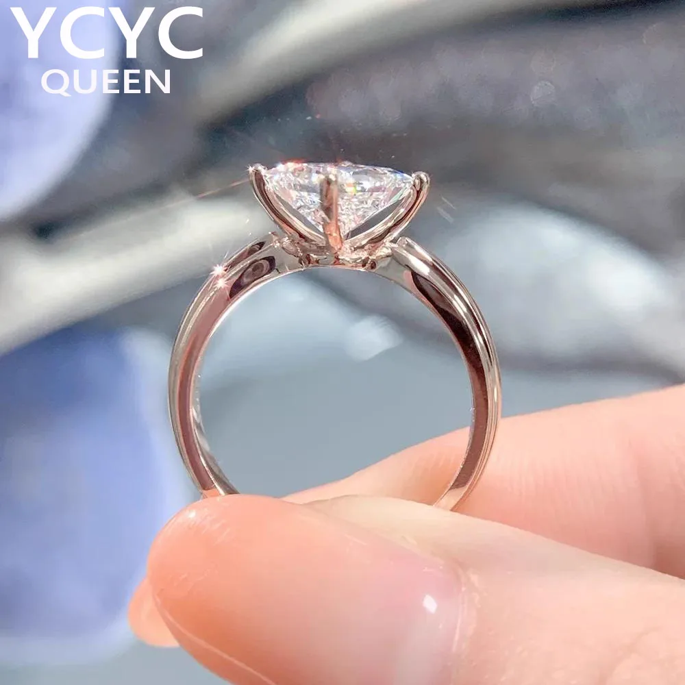 Au585 Real Solid 14K Rose Gold Ring Women Engagement Anniversary Wedding Ring Princess Moissanite Diamond Ring Square Trendy
Au585 Real Solid 14K Rose Gold Ring Women Engagement Anniversary Wedding Ring Princess Moissanite Diamond Ring Square Trendy
