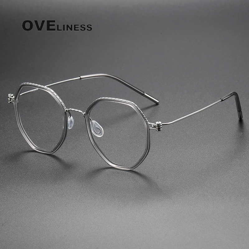 Vintage Acetate Titanium Glasses Frame Men Square Myopia Prescription Optical Eyeglasses Frame Women 2024 New Luxury Eyewear
Vintage Acetate Titanium Glasses Frame Men Square Myopia Prescription Optical Eyeglasses Frame Women 2024 New Luxury Eyewear