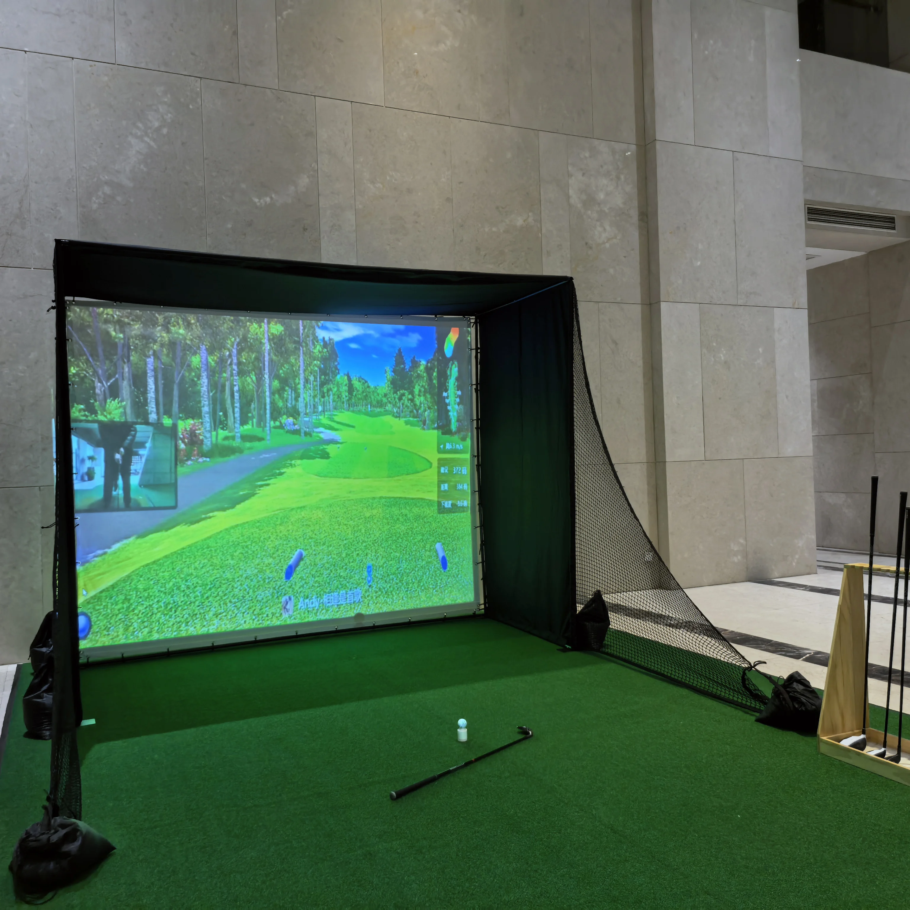 Golf Impact Screen Enclosure Net High Precision Golf Simulator Net for Realistic Trainingpromote sales
Golf Impact Screen Enclosure Net High Precision Golf Simulator Net for Realistic Trainingpromote sales
