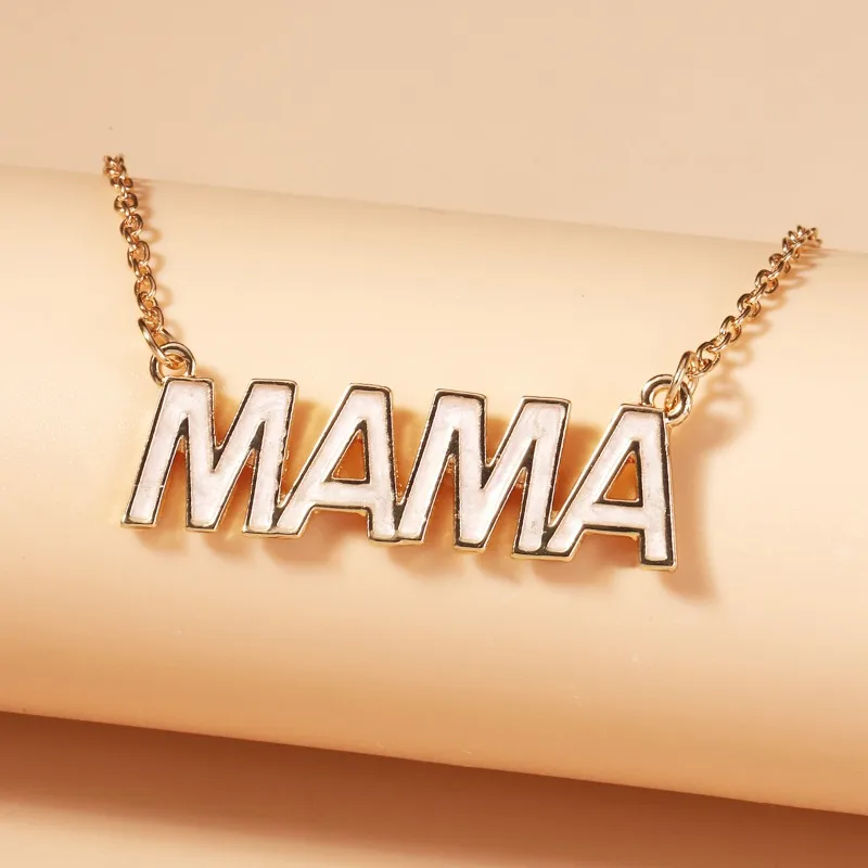 Модная цепочка на ключицу с подвеской в виде букв MAMA, цепочка на ключицу из сплава, новое украшение на День матери, аксессуары для женщин.
Модная цепочка на ключицу с подвеской в виде букв MAMA, цепочка на ключицу из сплава, новое украшение на День матери, аксессуары для женщин.