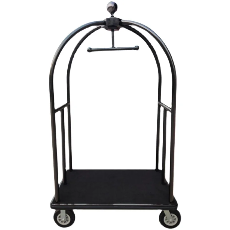 Luggage Lobby Hotel Handling Flat Car Silent Wheel Thickened Titanium Crown Metal Hand Push Individual Passenger
Luggage Lobby Hotel Handling Flat Car Silent Wheel Thickened Titanium Crown Metal Hand Push Individual Passenger