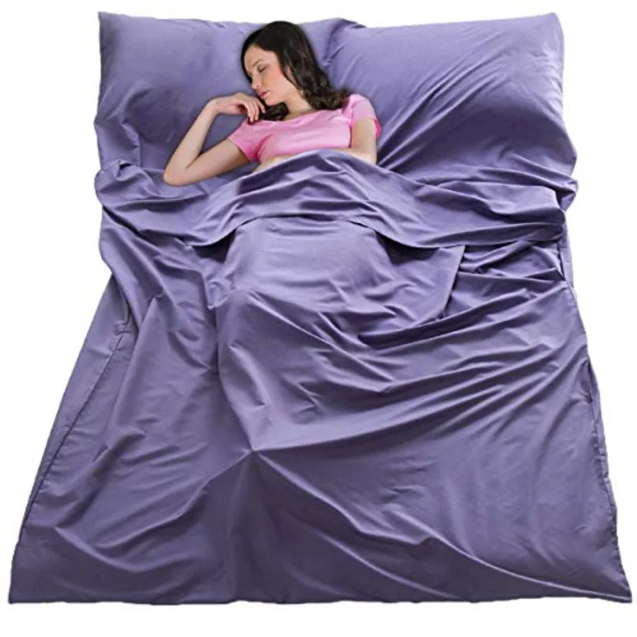 Ultralight Travel Sheet Dirt-Proof Camping Sheets Compact Hotel Sleeping-Sack for Outdoor Backpacking Hiking
Ultralight Travel Sheet Dirt-Proof Camping Sheets Compact Hotel Sleeping-Sack for Outdoor Backpacking Hiking