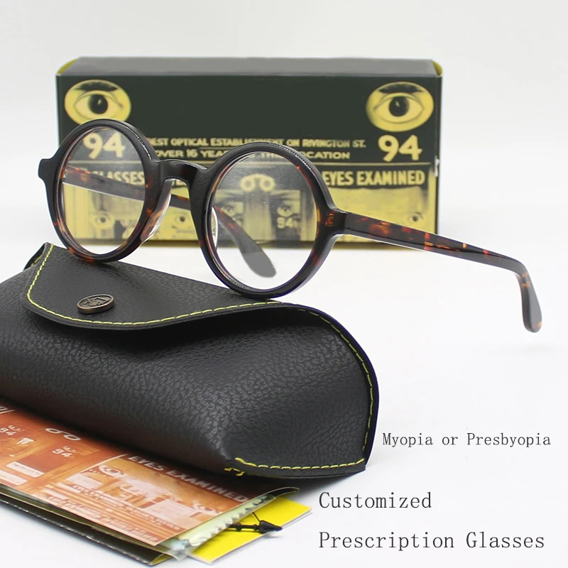 Customize Prescription Glasses Men Frame Johnny Depp ZOLMAN Photochromic Anti-Blue Light Myopia Hyperopia Round Eyeglasses
Customize Prescription Glasses Men Frame Johnny Depp ZOLMAN Photochromic Anti-Blue Light Myopia Hyperopia Round Eyeglasses