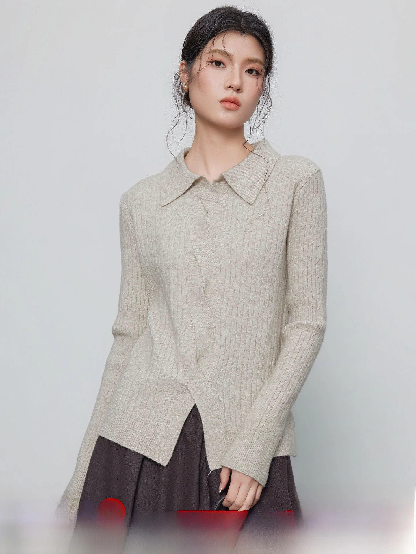 KEARA Women's Slim Fit Knitted Sweater Stand Collar Fake Two-Piece Sle Korean Faion Single Wear Layering Top for Autumn W...
KEARA Women's Slim Fit Knitted Sweater Stand Collar Fake Two-Piece Sle Korean Faion Single Wear Layering Top for Autumn W...