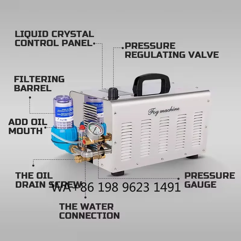 High Pressure Electric Water Mist Fog Machine Garden Agriculture Cooling Humidification Outdoor Irrigation Equipment
High Pressure Electric Water Mist Fog Machine Garden Agriculture Cooling Humidification Outdoor Irrigation Equipment