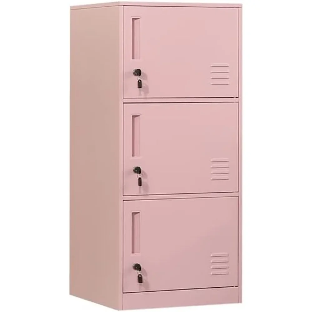 3 Door Metal Vertical Storage Locker for Kids Bedroom, Children Room, School, Office, Home
3 Door Metal Vertical Storage Locker for Kids Bedroom, Children Room, School, Office, Home