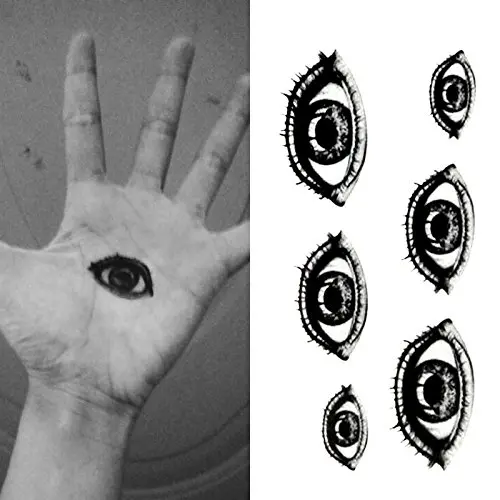 Halloween Temporary Tattoo Eye Design (2 Sheets)
Halloween Temporary Tattoo Eye Design (2 Sheets)