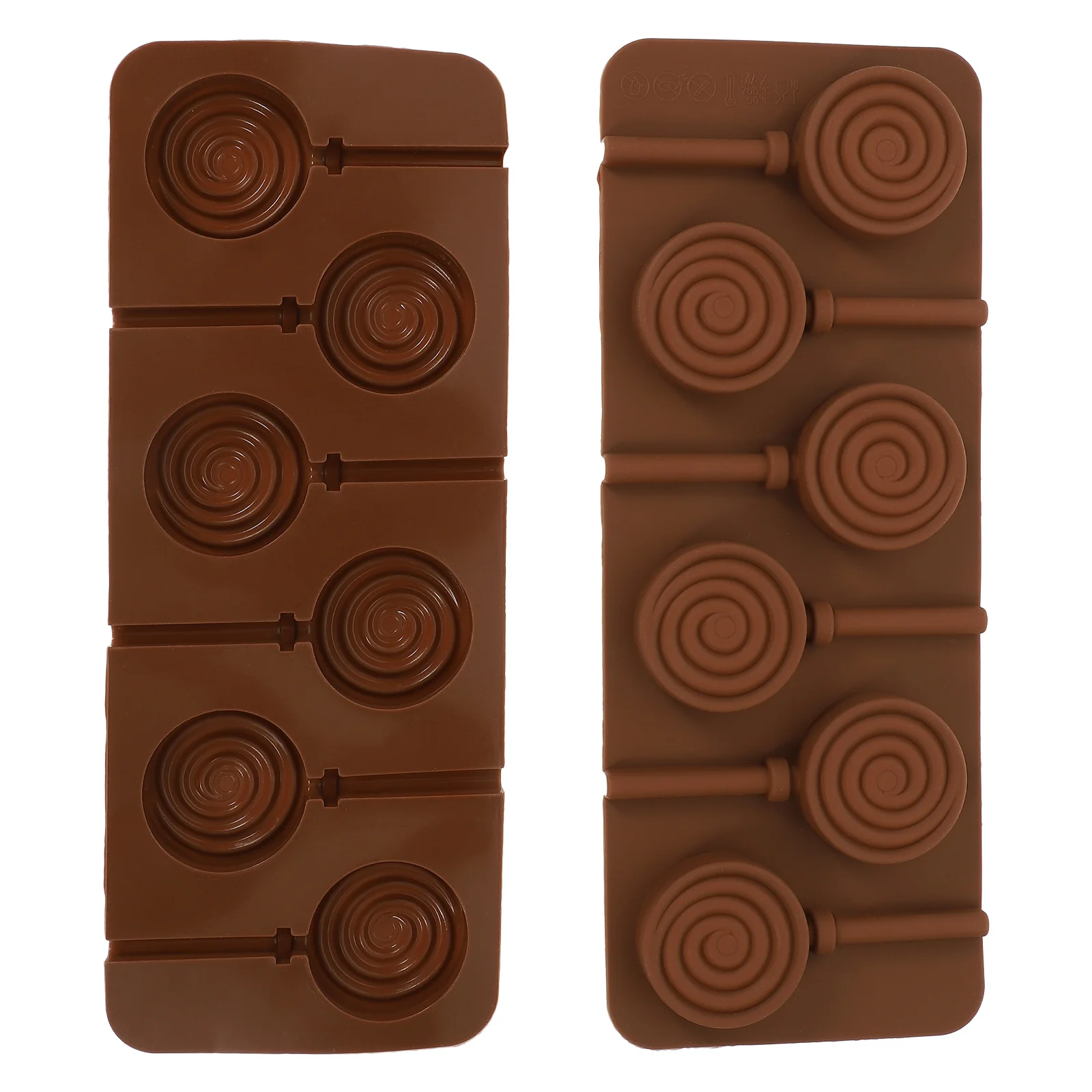 2Pcs Silicone Lollipop Molds Biscuit Chocolate Cookie Baking Easy Clean Demould Flexible Lollipop Molds
2Pcs Silicone Lollipop Molds Biscuit Chocolate Cookie Baking Easy Clean Demould Flexible Lollipop Molds