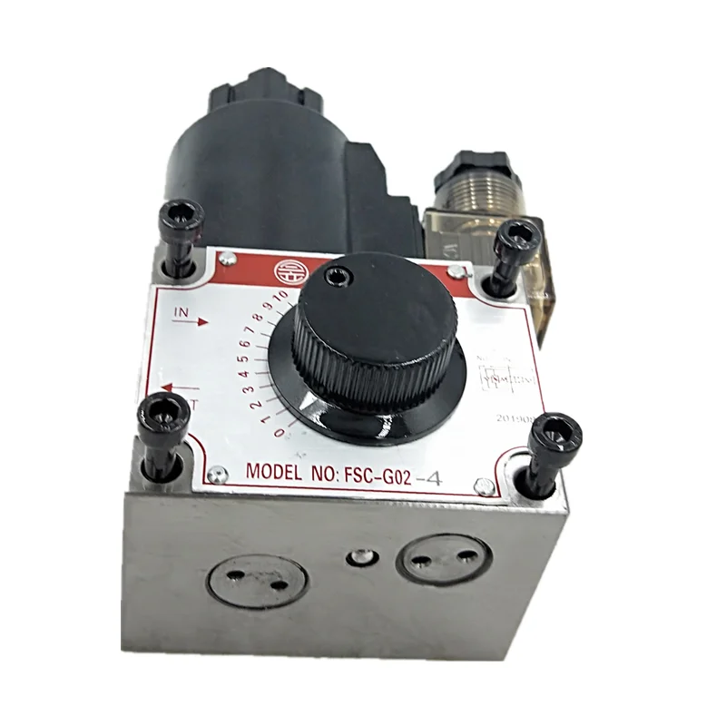 Electromagnetic Flow Control Valve FSC-G03 FSC-G02-4 Speed Regulating Valve Hydraulic FSC-G03-4-24-01-NO
Electromagnetic Flow Control Valve FSC-G03 FSC-G02-4 Speed Regulating Valve Hydraulic FSC-G03-4-24-01-NO