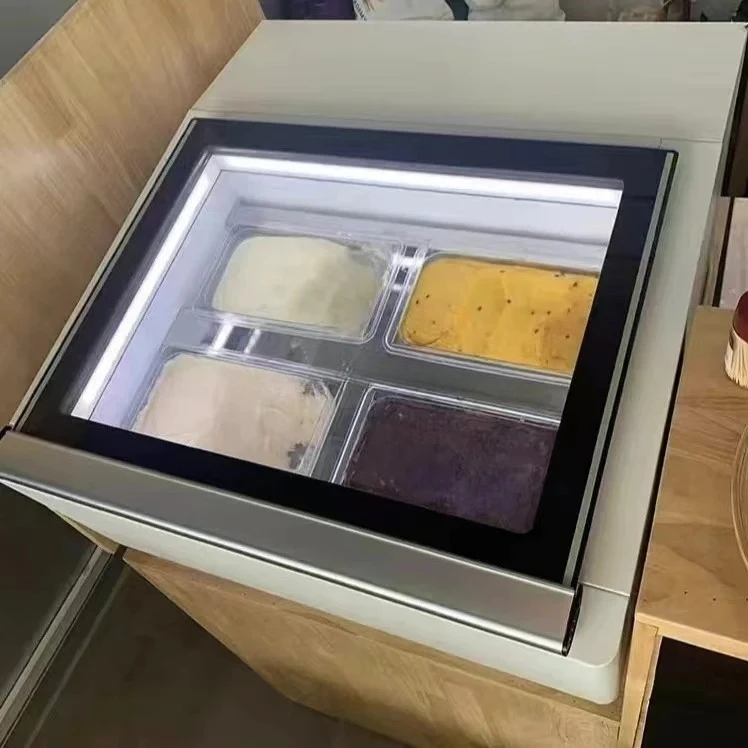 Commercial Mini Hard Ice Cream Freezer Cabinet Italian Gelato Display Showcase Case
Commercial Mini Hard Ice Cream Freezer Cabinet Italian Gelato Display Showcase Case