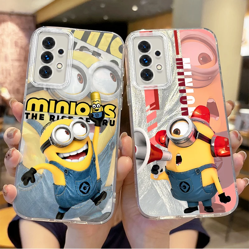 Fun M-Minions Cartoon Phone Case for Samsung Galaxy S25 S24 S23 S22 S21 Plus Ultra A73 A72 A71 A55 A54 A53 Hard Shockproof Cover
Fun M-Minions Cartoon Phone Case for Samsung Galaxy S25 S24 S23 S22 S21 Plus Ultra A73 A72 A71 A55 A54 A53 Hard Shockproof Cover