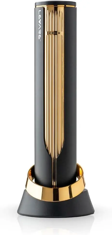 - Electric Wine Bottle Opener, Rechargeable Automatic Cork Remover with USB Charging Base and Foil Cutter, Lithium Battery
- Electric Wine Bottle Opener, Rechargeable Automatic Cork Remover with USB Charging Base and Foil Cutter, Lithium Battery